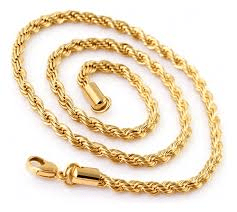 Collar Cordón Dorado